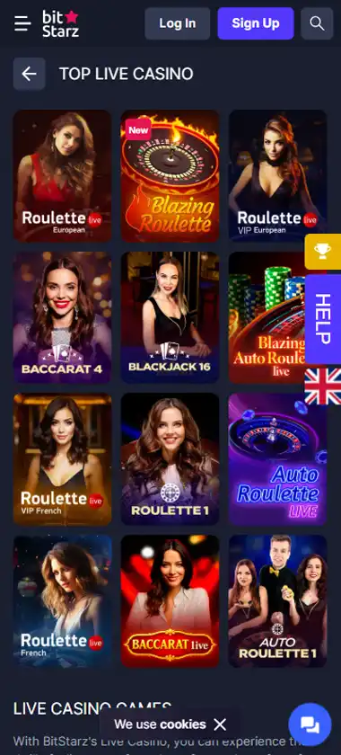 Bit-Starz - Casino ohne Verifizierung